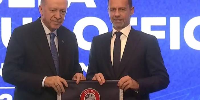 Erdoğan UEFA'nın temsilcilik açılışında iddialı açıklamalarda bulundu