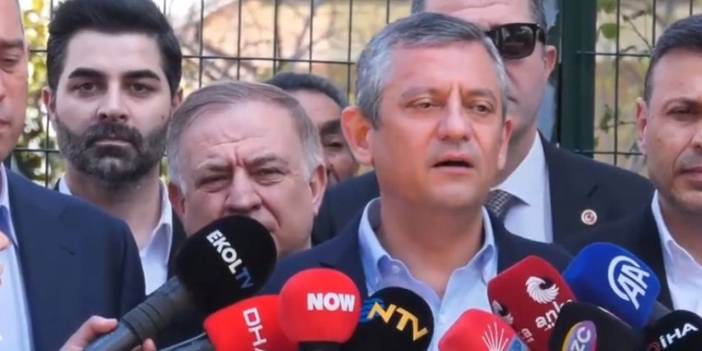 fiziki saldırıya uğrayan CHP Genel Başkanı Özgür Özel'den ilk açıklama: Önemsemiyorum yolumuza devam ediyoruz