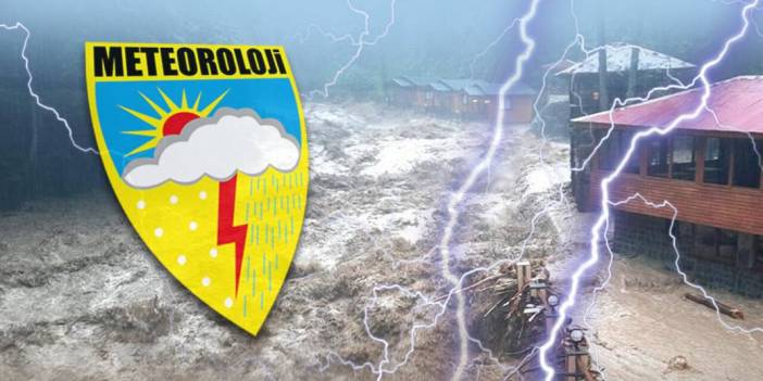 Meteoroloji'den o bölgelere sağanak ve fırtına uyarısı!