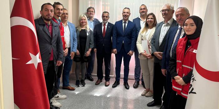 Pendik Kızılay Şubesi Macaristan Kispest Heyetini Ağırladı