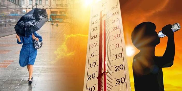 Meteoroloji açıkladı: Bazı iller sıcaktan kavrulacak, diğer illere sağanak yağış geliyor! Bugün hava nası, Perşembe günü hava nasıl olacak?