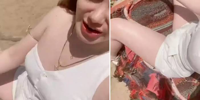 Mısır gezisi zehir oldu: Kısa şortla deveye binen genç kızın sonu felaket oldu!