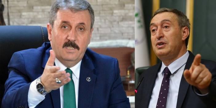 DEM ve BBP birbirine girdi: Mustafa Destici 'DEM kendini feshetsin' dedi kavga başladı!
