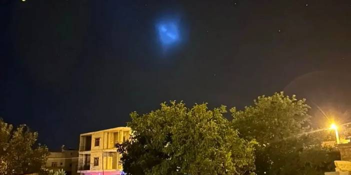 Dün gece ortaya çıktı: Türkiye semalarında görülen bu mavi ışık neyin nesi?