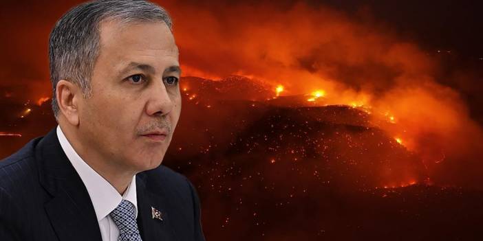 Bakan Yerlikaya düğmeye bastı: Orman yangınları üzerinden provokatif paylaşım yapanlar tek tek tespit edildi!