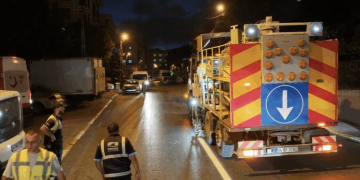 Bu Yıl 258 km’lik Yol Çizgi Çalışması Yapıldı