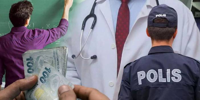Öğretmen, polis, doktor hemşire tüm mesleklerin ücretleri güncellendi: İşte yeni memur maaşları...