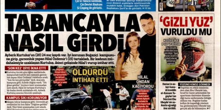 Tabancayla nasıl girdi? 1 Eylül 2025 Pazartesi gazete manşetleri