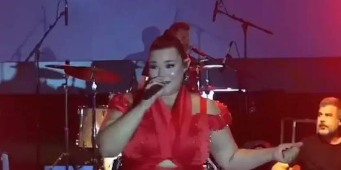 Tuğçe Kandemir'e sahnede kötü sürpriz: Bir anda yere kapaklandı!