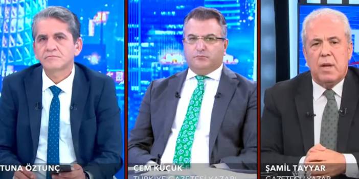 İBB soruşturmasının tartışması ekranlara yansıdı: Şamil Tayyar'dan Cem Küçük'e canlı yayında şok tepki!