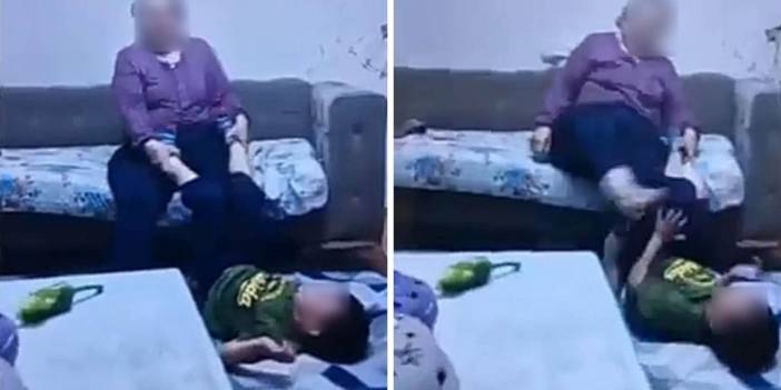 İzmir'de vicdanları sızlatan olay: Torununu acımasızca döven babaanne gözaltına alındı!