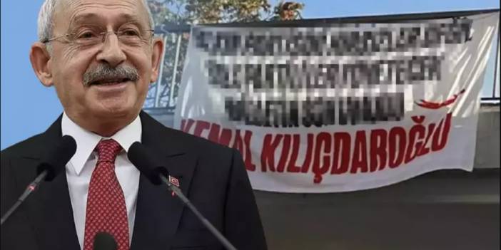 CHP'nin mitingi öncesi çok konuşulacak Kılıçdaroğlu pankartı! 'Halkın partisini hırsızlar değil, halk partililer yönetecek'