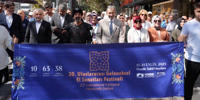 Pendik 20. Uluslararası Geleneksel El Sanatları Festivali'ne gelen Ziyaretçiler Doldu Taştı!
