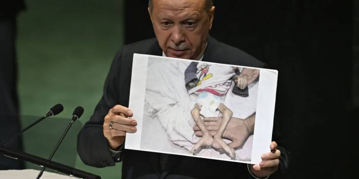 Cumhurbaşkanı Erdoğan BM'de konuştu: Çocukların öldüğü bir dünyada huzur olabilir mi?