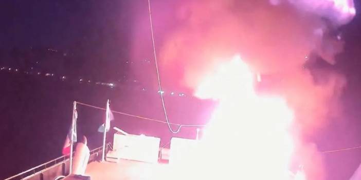 Küresel Sumud Filosu'na dronlarla ses bombaları fırlatıldı: İki gemi hasar gördü