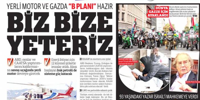 Biz bize yeteriz: 29 Eylül 2025 Pazartesi merak edilen güncel gazete manşetleri...