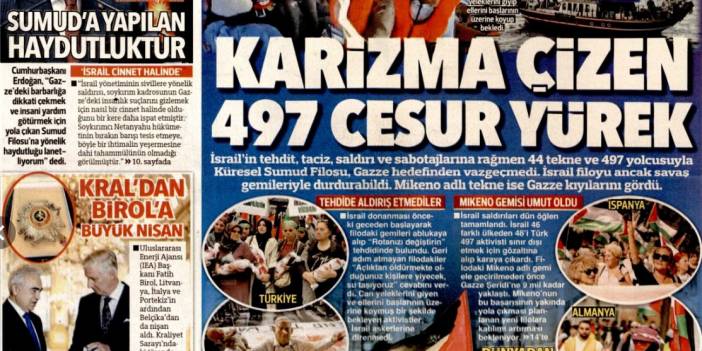 Karizma çizen 497 cesur yürek: 3 Ekim 2025 Cuma güncel gazete manşetleri