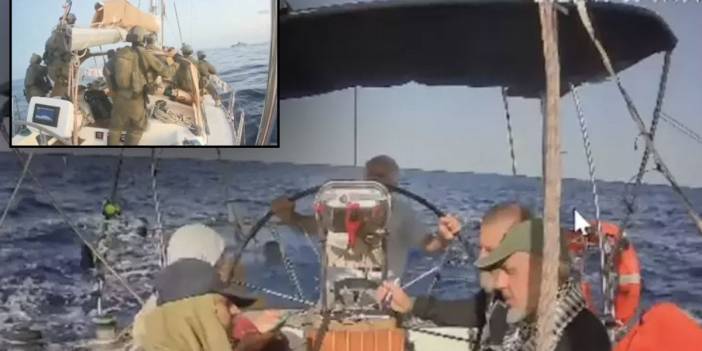 Gazze'ye yaklaşan son gemi olmayı başarmıştı: Marinette gemisi israil askerlerinin baskınına uğradı!