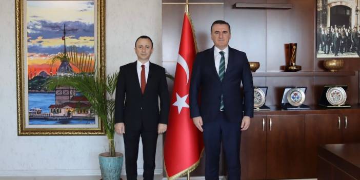 Pendik Yeni Emniyet Müdürü Dolunay Kaya oldu: Yeni Müdürden Kaymakama Ziyaret