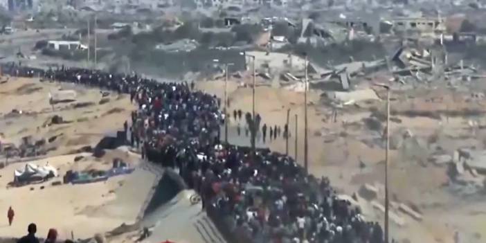 Son dakika! İsrail askerleri çekildi: Gazzeliler evlerine dönmeye başladı