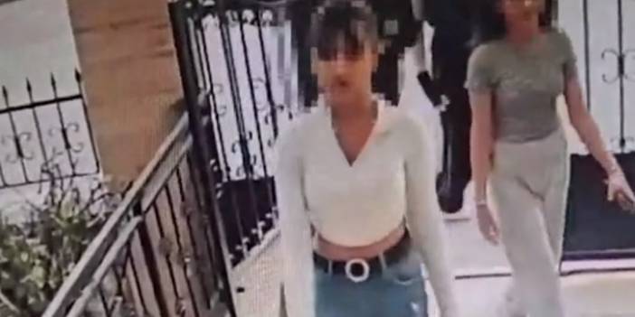 Akran zorbalığı kamerada: Eli bıçaklı kız çetesi bina basıp akranına korku yaşattı!