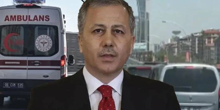 Bakan Yerlikaya duyurdu: 'Gereği yapıldı' Ambulansa yol vermeyen o sürücü yakalandı!