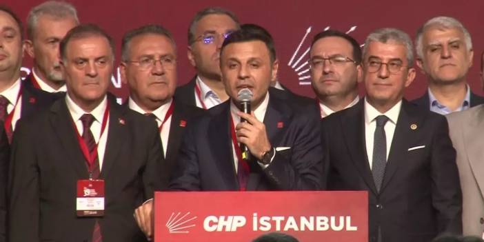 CHP İstanbul İl Başkanı seçildi: Özgür Çelik oy çokluğu ile yeniden başkan oldu