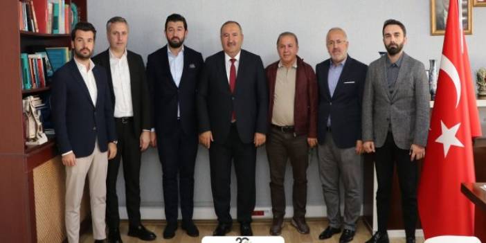 PESİAD İlçe Milli Eğitim Müdürü Ertan Saygın'ı Ziyaret Etti