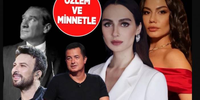 Ünlülerden 10 kasım paylaşımları: Özlemle , Minnetle anıyoruz