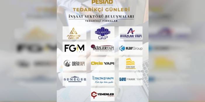 PESİAD, inşaat sektöründeki işbirliğini güçlendirmek için önemli bir adım atıyor