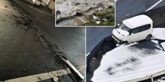 Japonya 7.5'lik depremle sallandı: Kimse evinden ve canından olmadı!