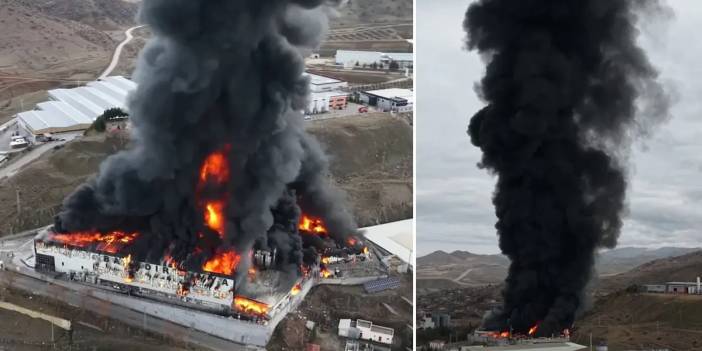 Alev topuna dönen fabrika yangınıyla ilgili Valilikten açıklama!