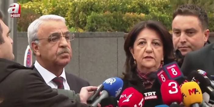 Adalet Bakanı Tunç ile görüşen DEM heyetinden ilk açıklama geldi...