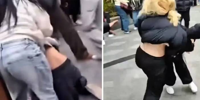 İstanbul'da şaşkınlık veren görüntü: Saç başa giren kızlar ''Gençlik nereye gidiyor?'' dedirtti!