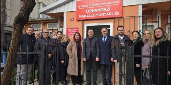 CHP Pendik İlçe Başkanı Niyazi Güneri Mahalle Muhtarlarını Ziyaret Ederek Sorunlarını Dinledi