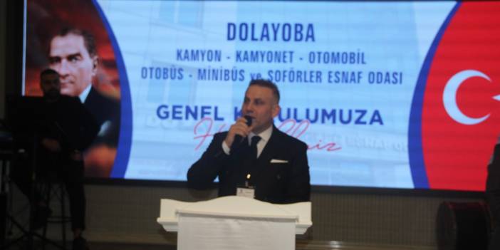 Dolayoba Şoförler Odası Başkanlığına Erkan Dakoğlu Yeniden Seçildi
