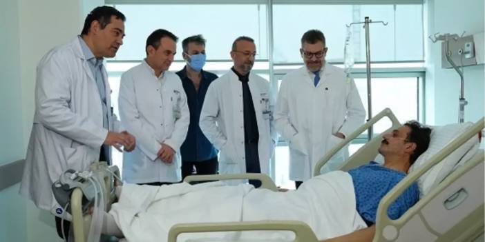 Oyuncu Ufuk Özkan'ın organ naklinden sonra ilk görüntüsü: Sizin dualarınız benim muhafızlarım oldu...