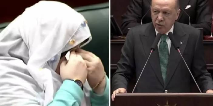 Cumhurbaşkanı Erdoğan konuştu: Mihalgazi Belediye Başkanı Zeynep Güneş gözyaşlarını tutamadı