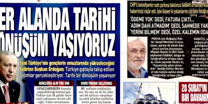 Her alanda tarihi dönüşüm yaşıyoruz: 27 Şubat 2026 Cuma güncel gazete manşetleri