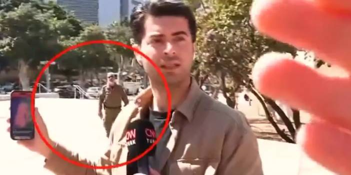 İsrail askerleri CNN TÜRK Muhabiri Emrah Çakmak ile Kameraman Halil Kahraman'ı canlı yayında gözaltına aldı!