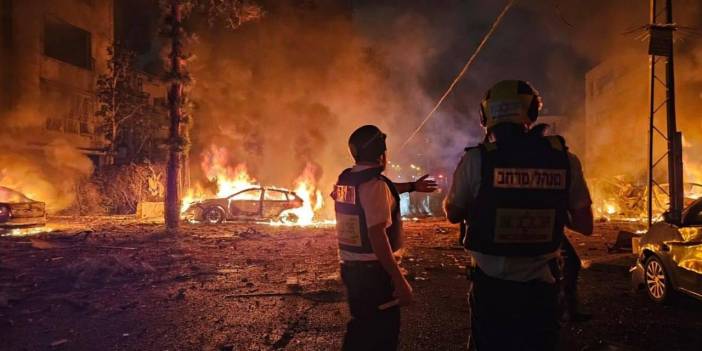 Savaşın 6. gününde İran'dan İsrail'e büyük misilleme! İsrailliler sığınaklara kaçıyor!