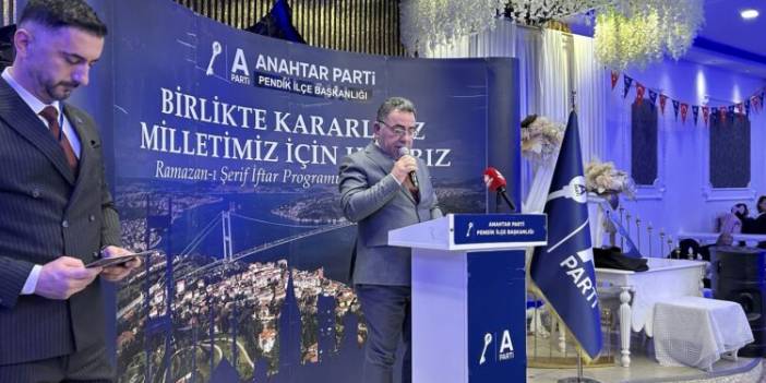 Anahtar Parti Pendik İlçe Başkanlığı Teşkilat İftarı Düzenledi