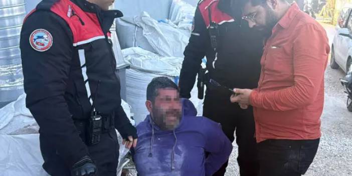 Maaşını alamayan işçi, tiner döküp iş yerini ateşe verdi!