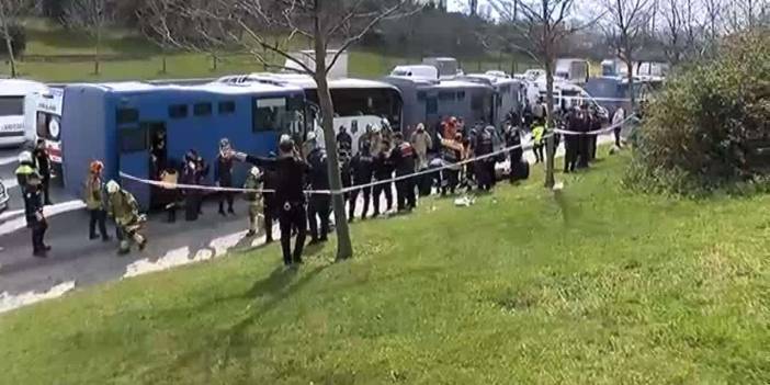 İstanbul'da 4 cezaevi nakil aracının karıştığı zincirleme kaza meydana geldi: Çok sayıda yaralı mahkum var!