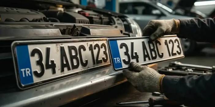 İçişleri Bakanlığı tarih verdi: Sahte plakaya af yok, 140 bin lira ceza!