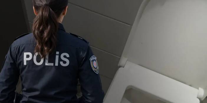 Akaryakıt istasyonunda sapıklık: Kadın polisi tuvalette gizlice kayda aldı!