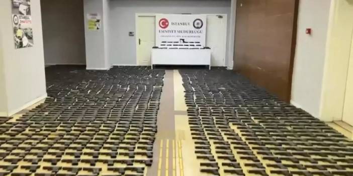 İstanbul bu sabah tarihinin en büyük silah operasyonuyla uyandı: Toprak altında binlerce silah!