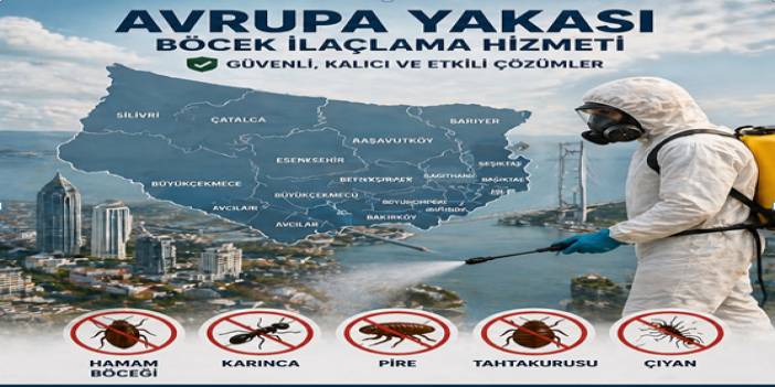 Avrupa Yakası Böcek İlaçlama Hizmeti: 2026 Güncel Rehber ve İlçe İlçe Profesyonel Çözümler