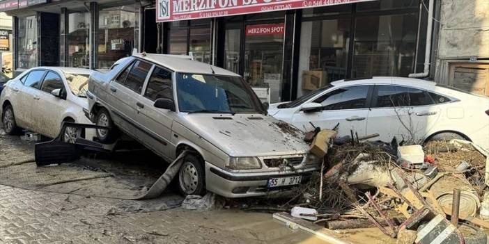 Samsun Havza'yı vuran sel sonrası korkunç manzara!