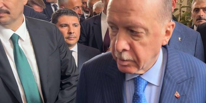 Cumhurbaşkanı Erdoğan ile kadın gazetecinin diyaloğu gündem oldu!